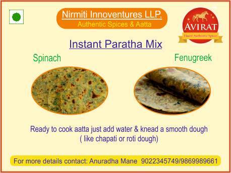 SPICES, ATTAS, PARATHA MIXES NOW ON BIZPAYE IN 50% TRS & 50% IN CASH